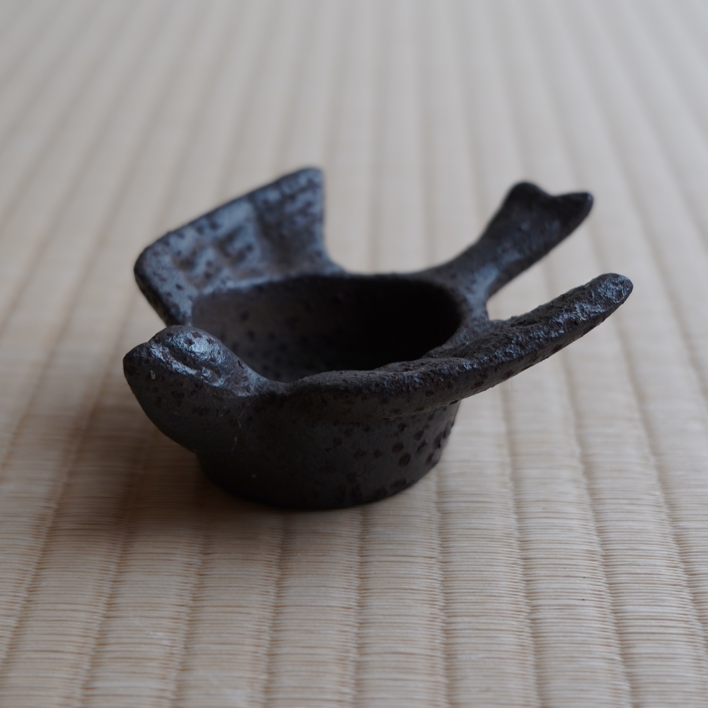 飛鳥造型燭台