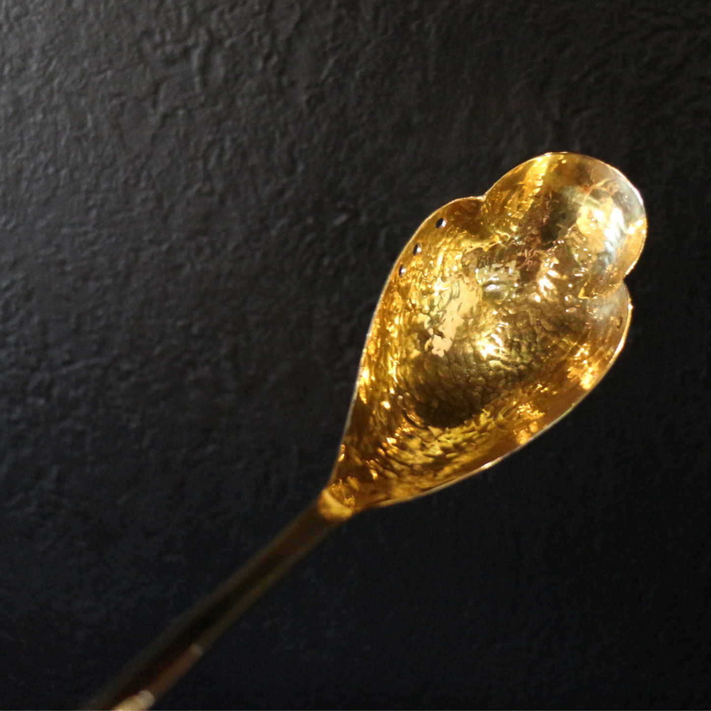Gold-Plated Silver Tea Scoop
