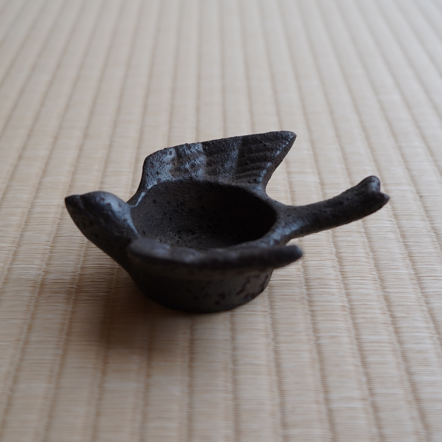 飛鳥造型燭台