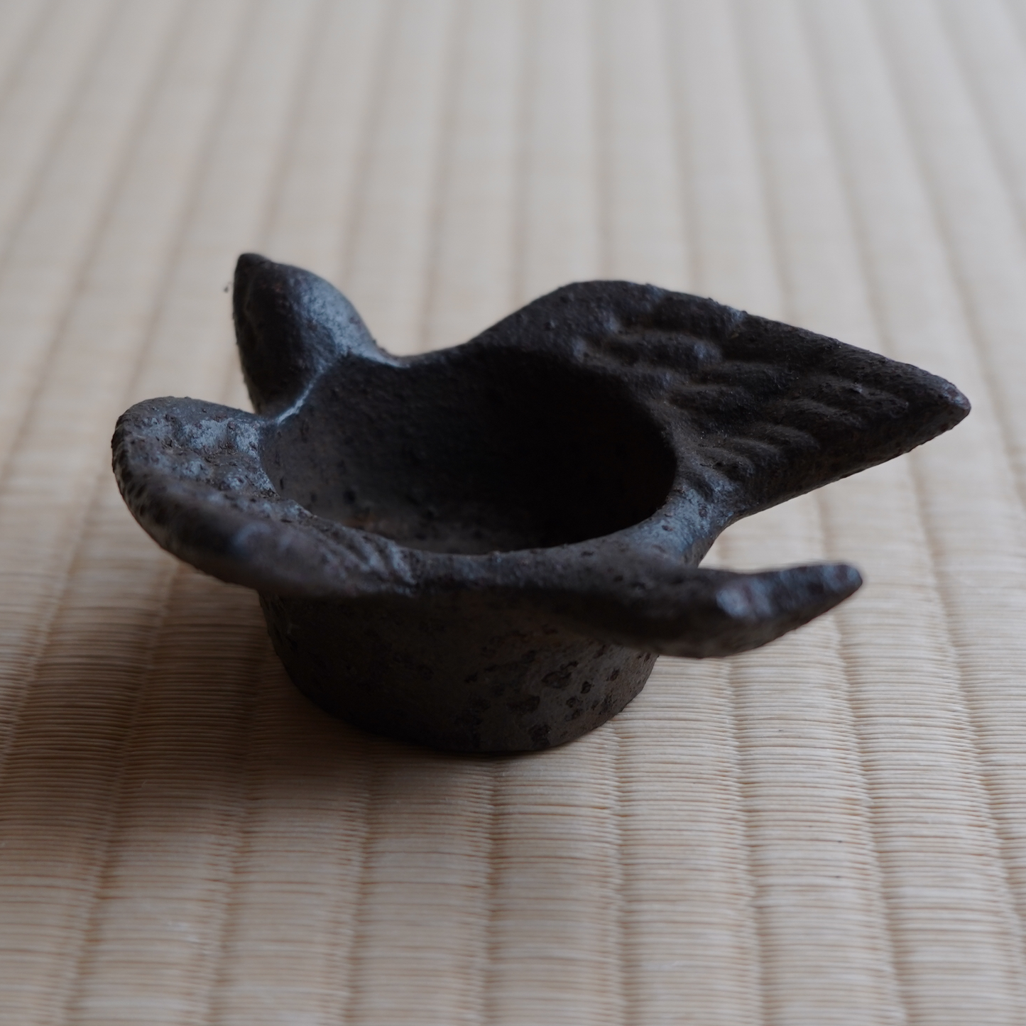飛鳥造型燭台