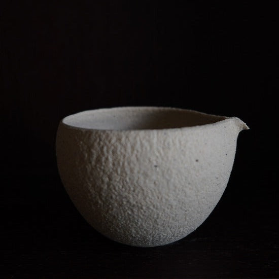 White Zisha Tea Serving Pot