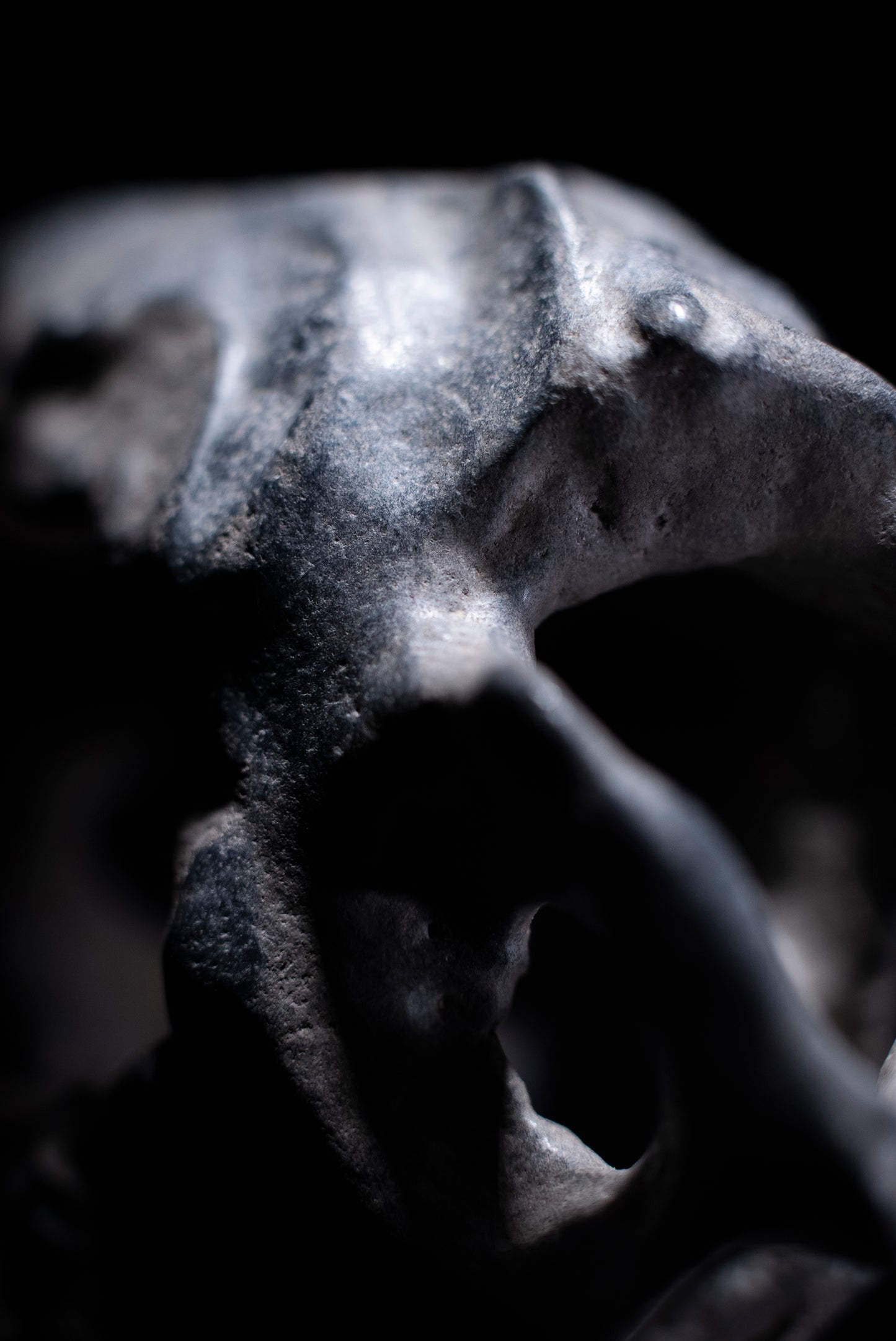 賞石擺件/貴州墨金石 Black Taihu Stone