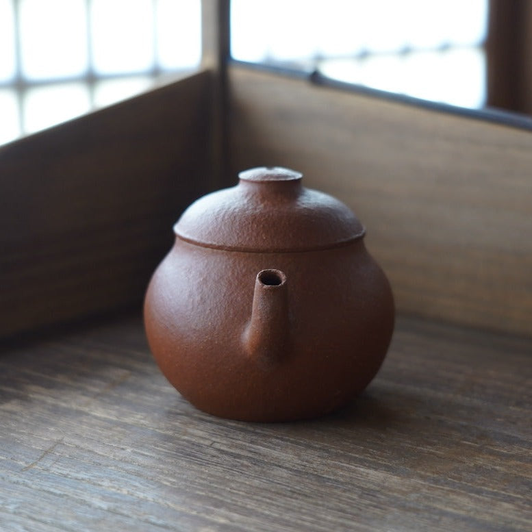 Juwel Wheel Purple Clay Teapot