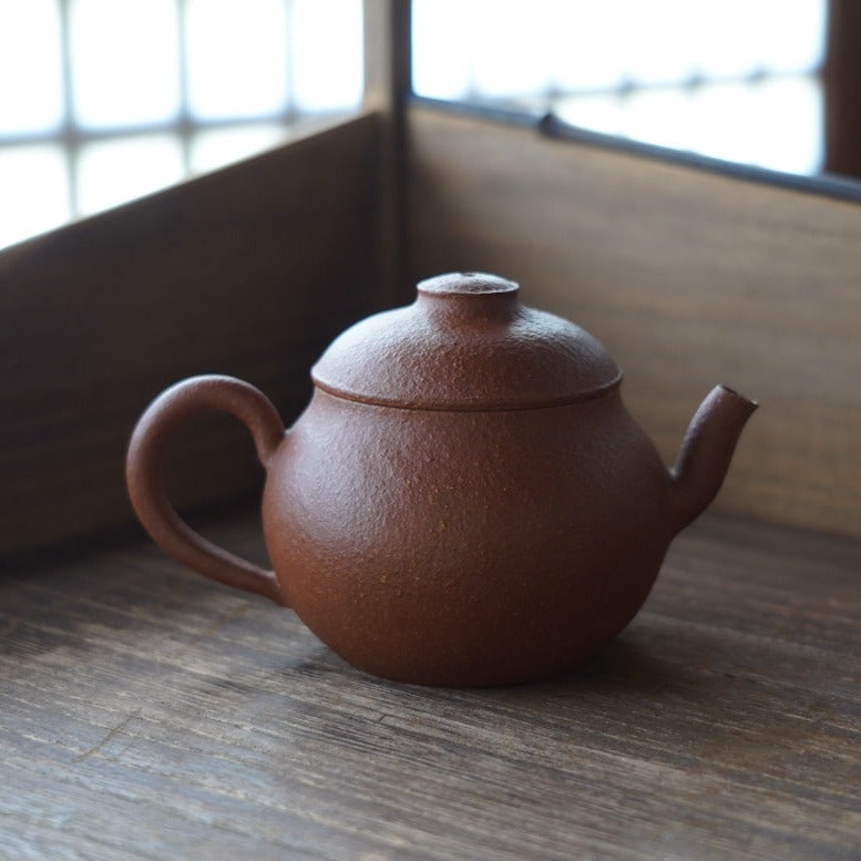 Juwel Wheel Purple Clay Teapot