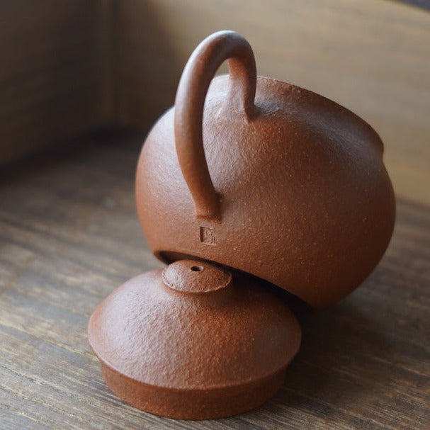 Juwel Wheel Purple Clay Teapot