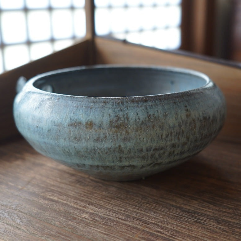 Wide-mouthed Ceramic Serving Pot