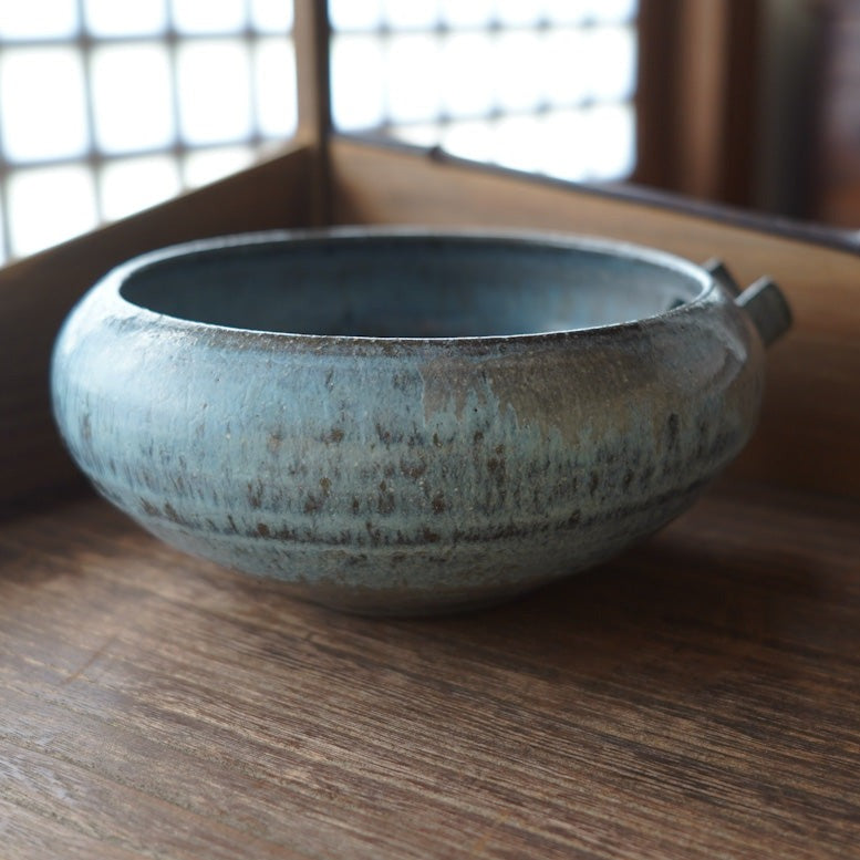 Wide-mouthed Ceramic Serving Pot