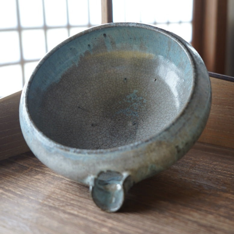 Wide-mouthed Ceramic Serving Pot