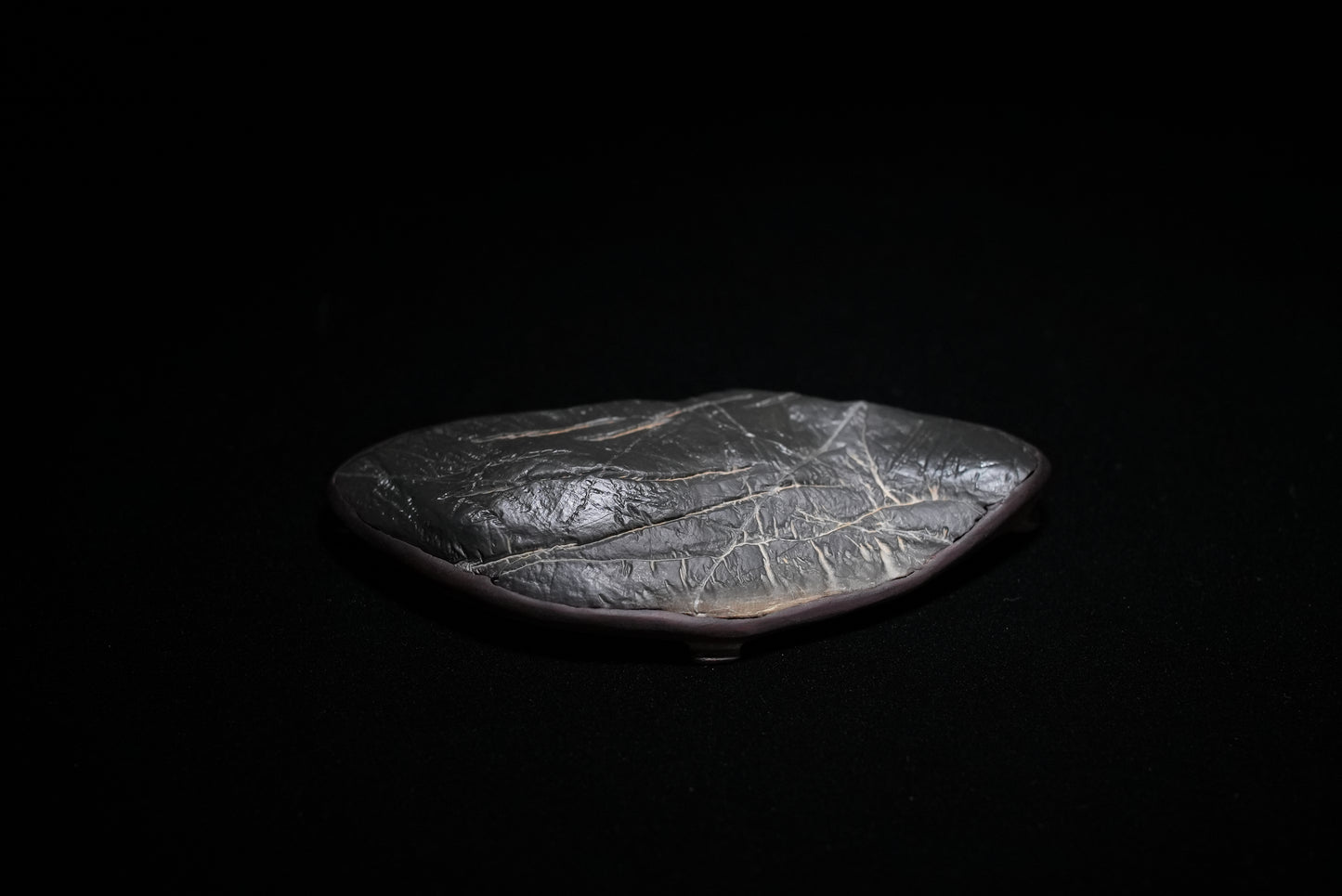 賞石擺件/靈璧石頭皮石