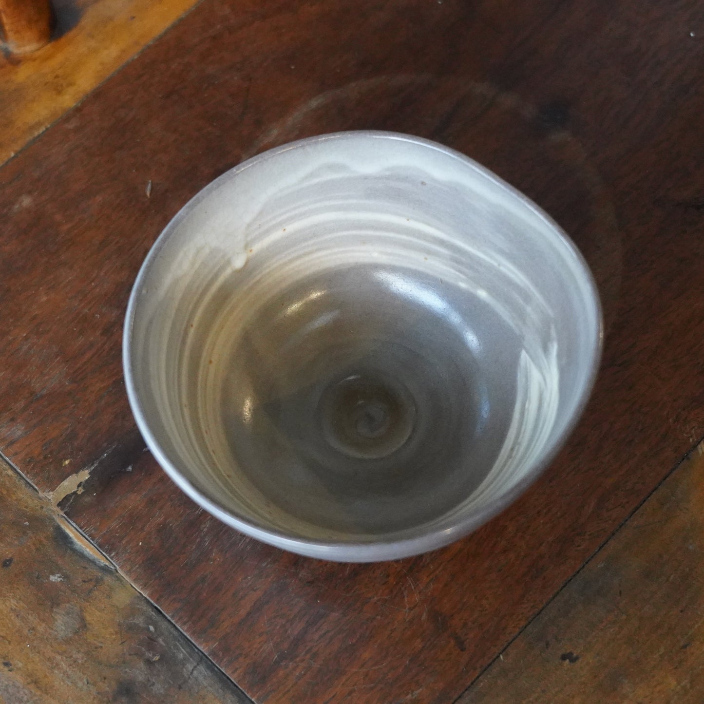 刷毛目陶抹茶碗