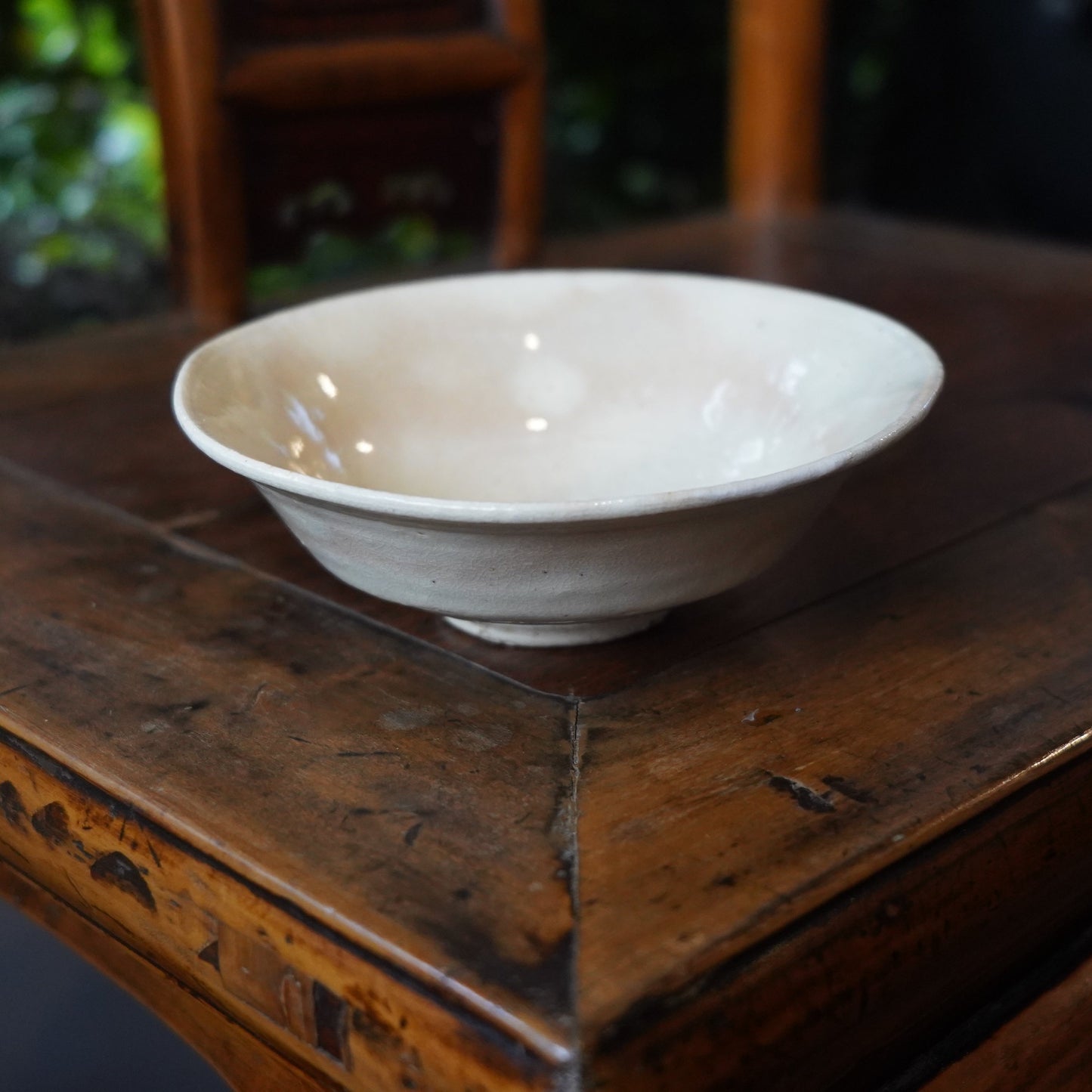 荻燒陶茶碗