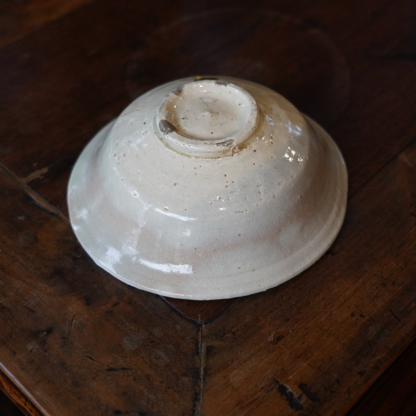 荻燒陶茶碗