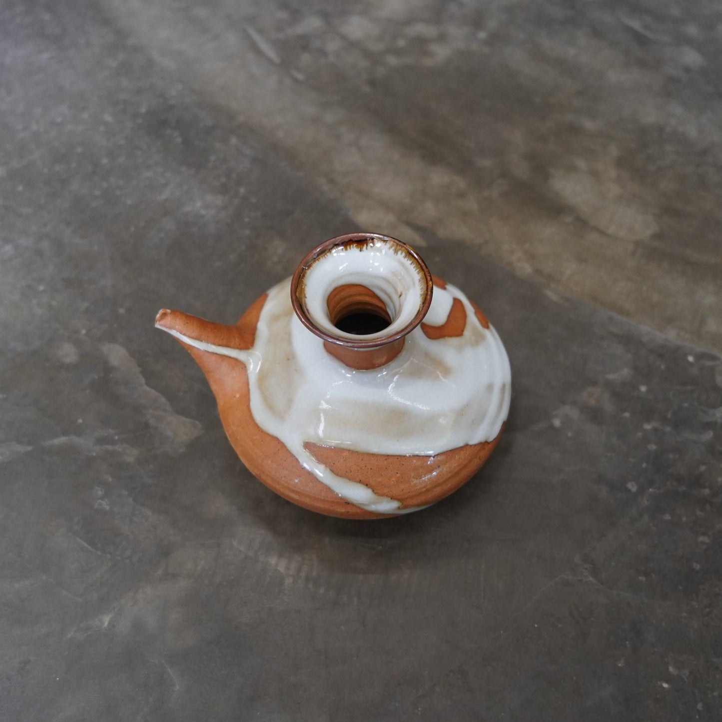 萩燒陶酒器組