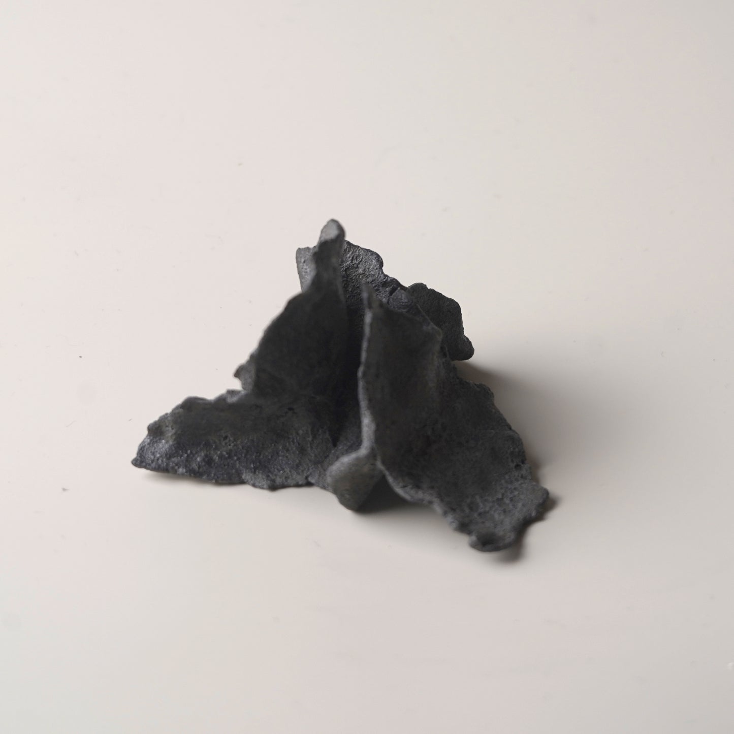 手捏造型擺件-立體花-小/黑灰色