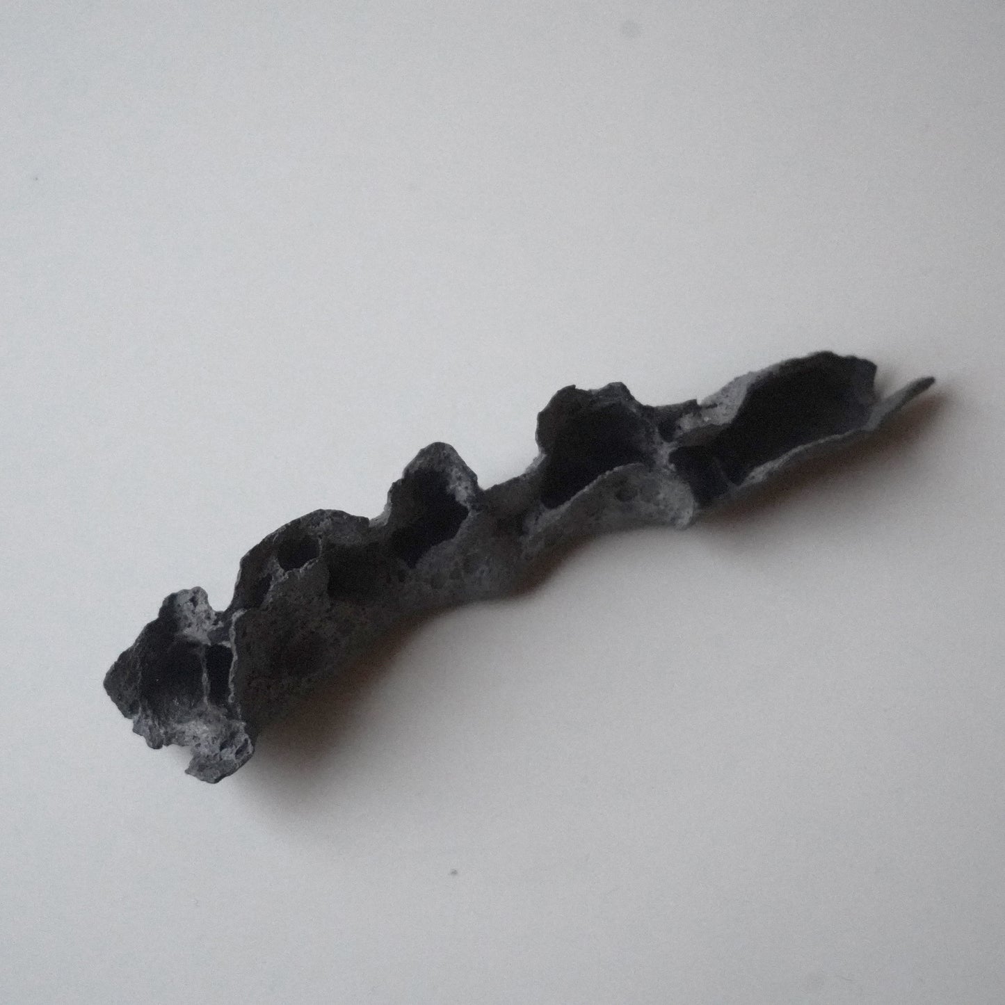有機物長型茶匙枕/黑色