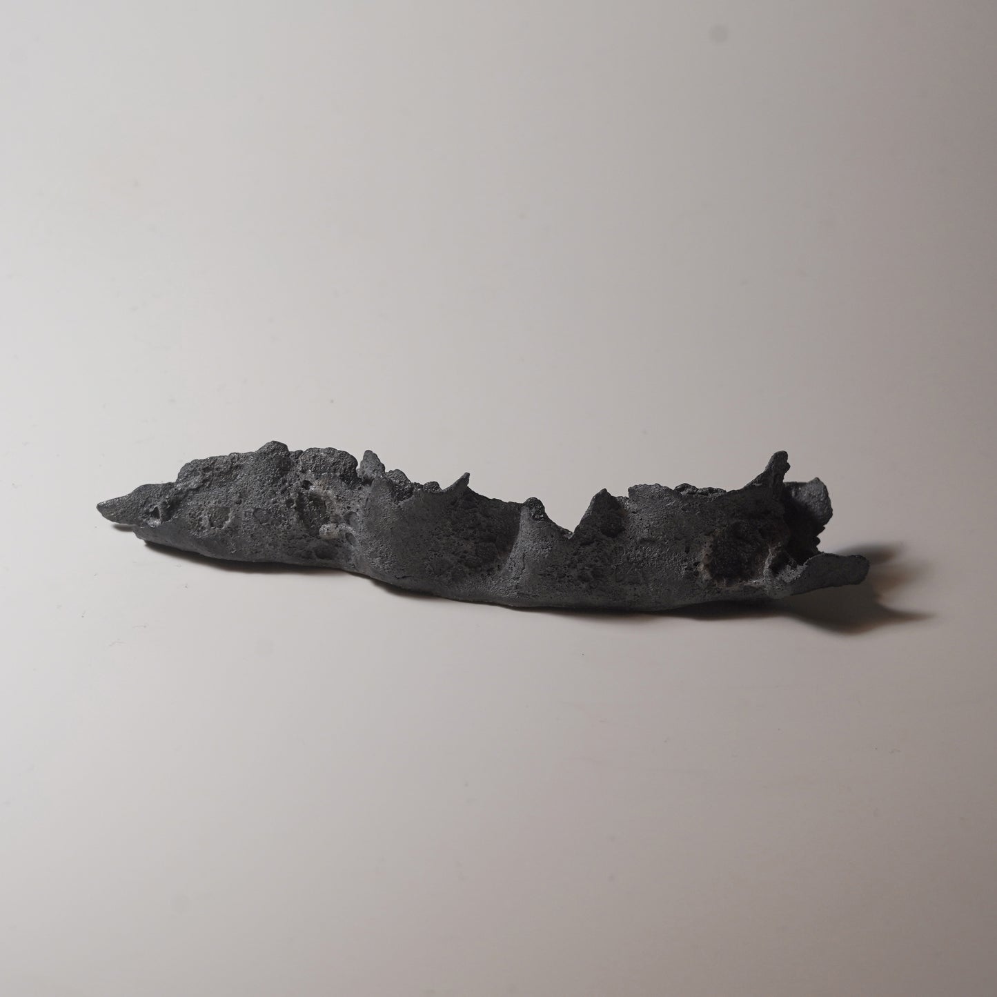 有機物長型茶匙枕/黑色