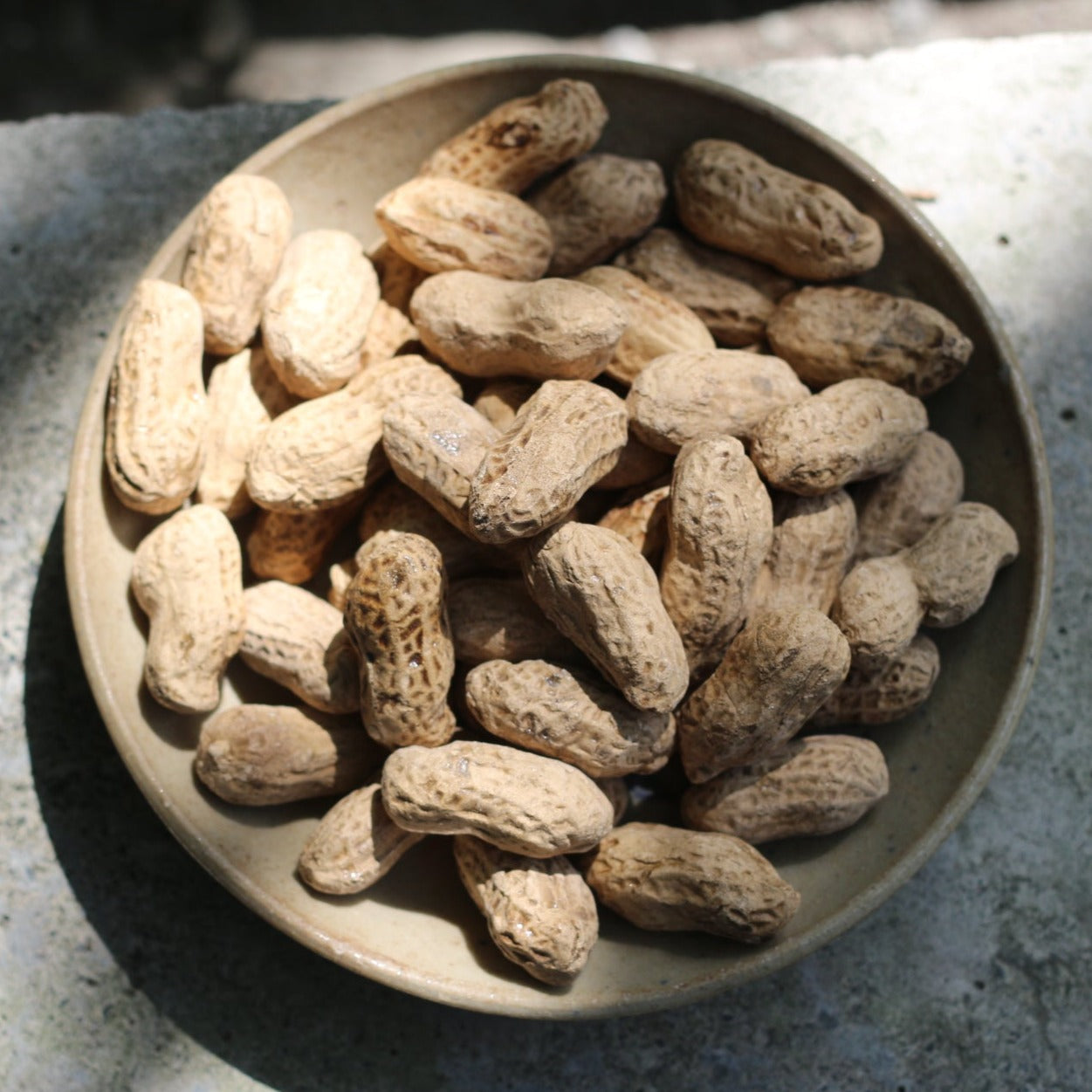 Clay Sculpture Imitating Peanuts