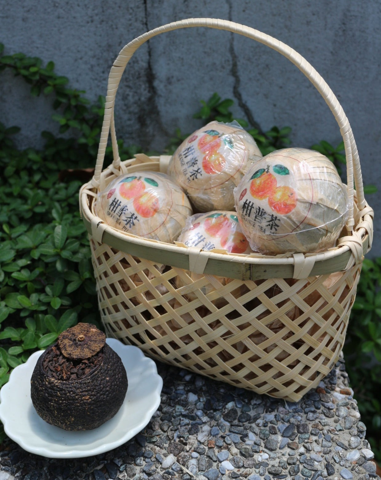 【中秋特惠】2015年柑普茶提籃組