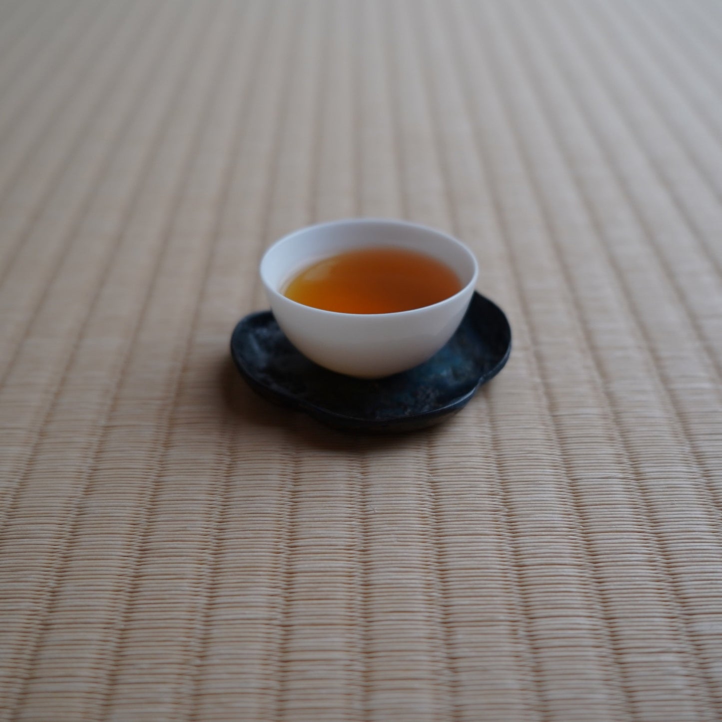 漆器/花型杯托(6件組)