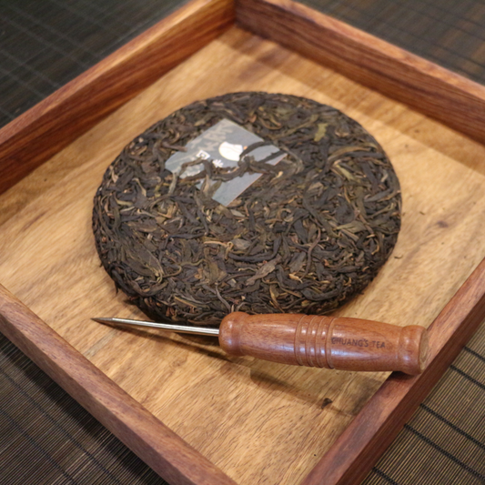 Rosewood tea poke tray