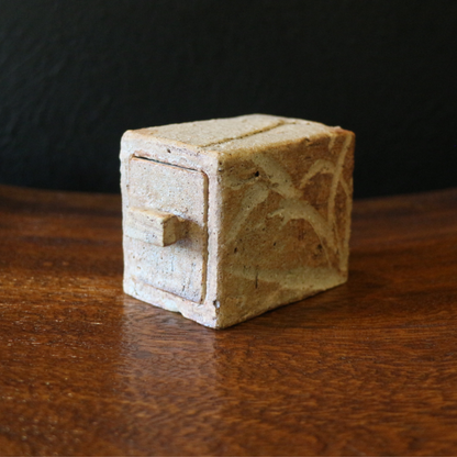 Ceramic Single-Drawer Incense Box