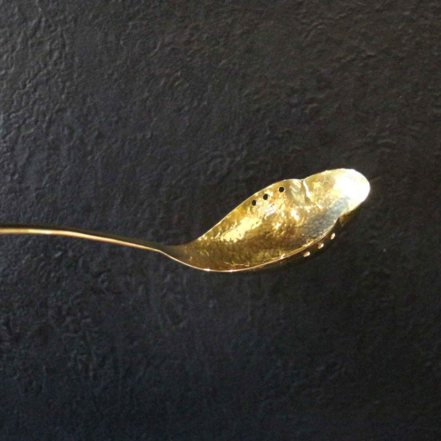 Gold-Plated Silver Tea Scoop