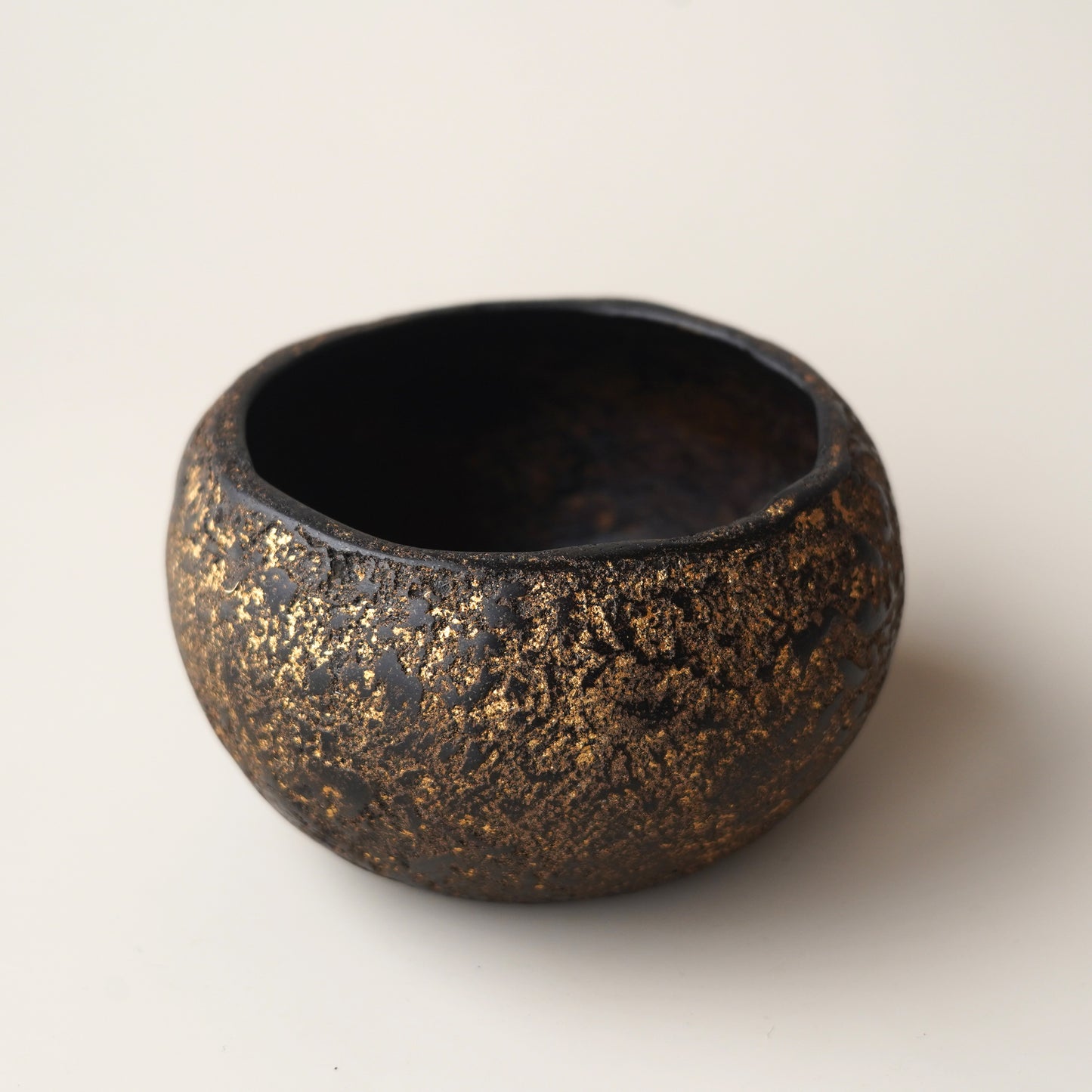 漆器｜張耀鑫-脫胎建水(圓扁) 1