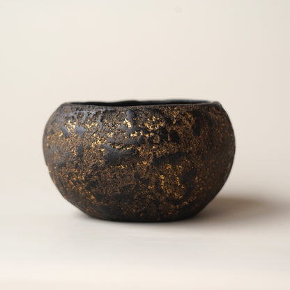 漆器｜張耀鑫-脫胎建水(圓扁) 1