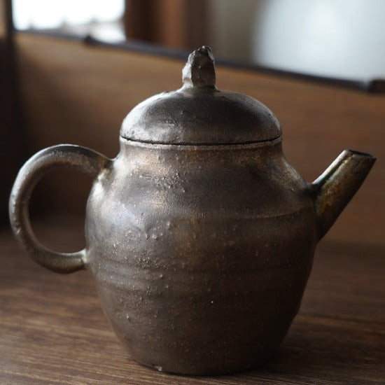 Handcrafted Silver Stream Teapot