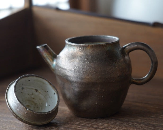 Handcrafted Silver Stream Teapot