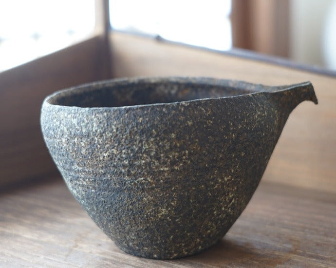 Iron-glazed Ceramic Fair Cup
