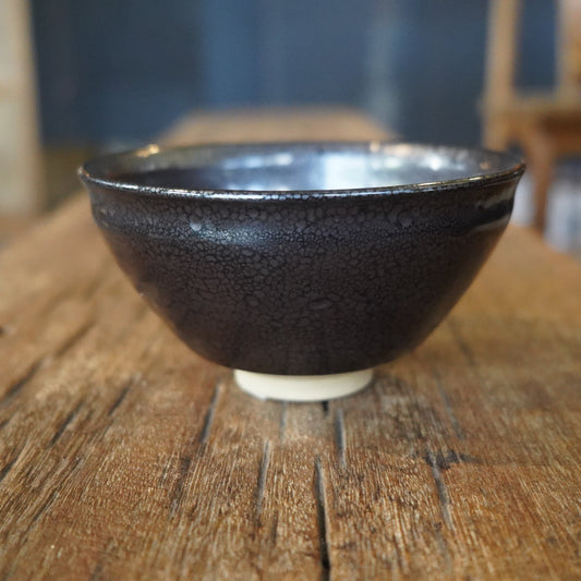 京都清水燒油滴天目陶茶碗