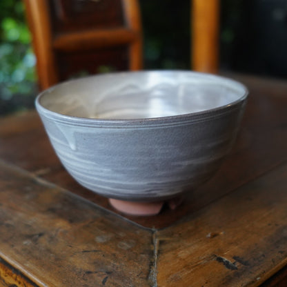 刷毛目陶抹茶碗