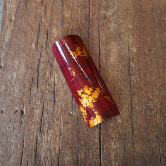 金紅色/鐵胎茶則