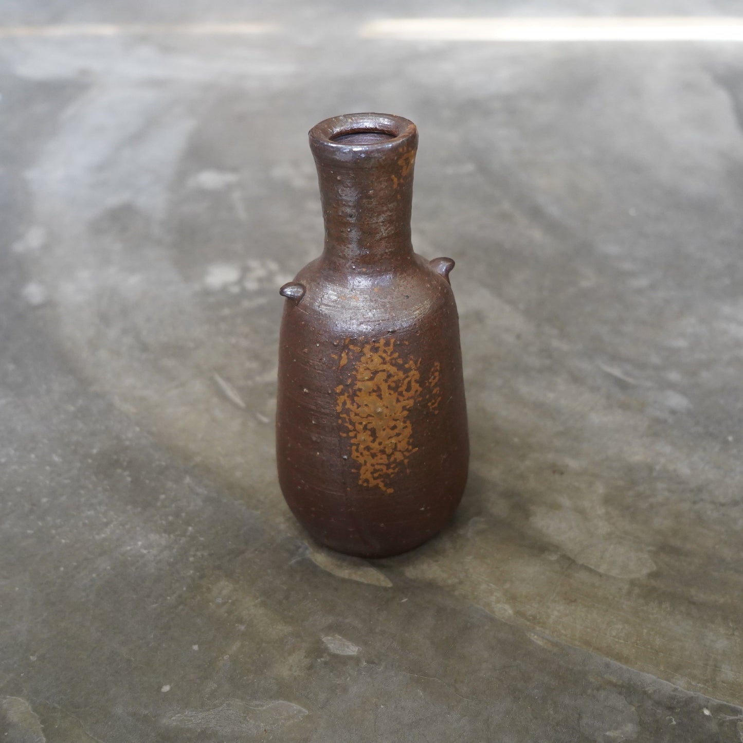 岡山古備前燒陶花瓶