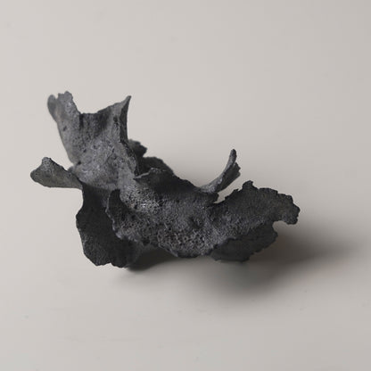 手捏造型擺件-立體花-小/黑灰色