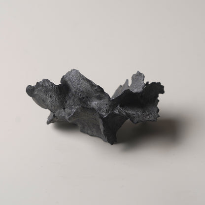 手捏造型擺件-立體花-小/黑灰色