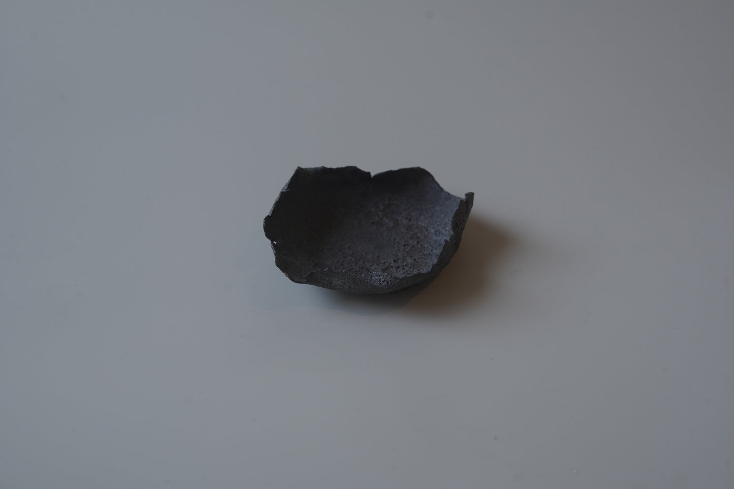 葉型燭台/黑色