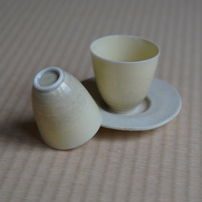 Thin-bodied Gray Glazed Ceramic Eggshell Cup