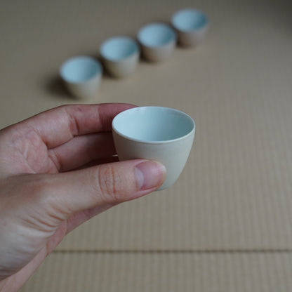 草木灰釉手作陶茶杯